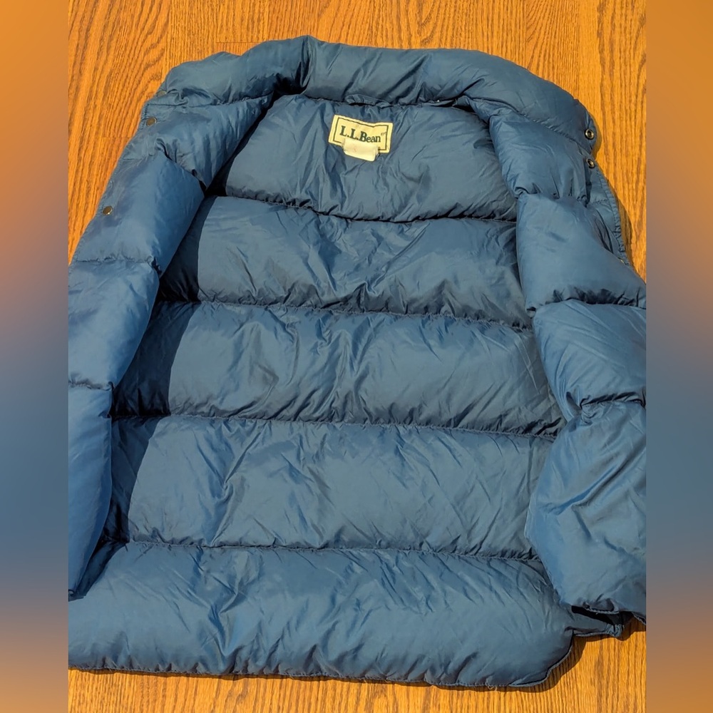 Vintage LL Bean Men’s Down Puffer Puffy Vest - Picture 2 of 9